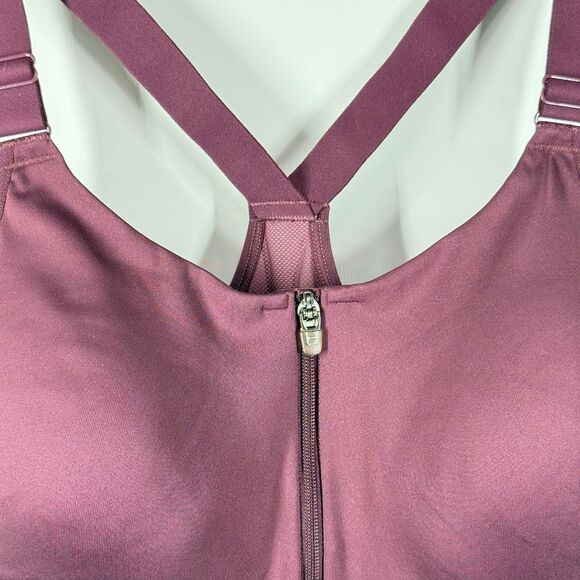 All in motion women’s high impact front zip sport bra size 36C - Picture 2 of 6